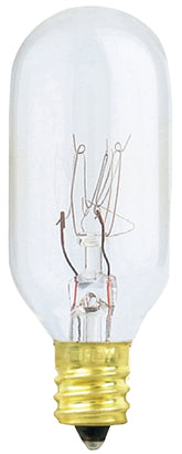 Feit Electric BP15T7N/CAN Incandescent Bulb, 15 W, T7 Lamp, Intermediate E17 Lamp Base, 2700 K Color Temp